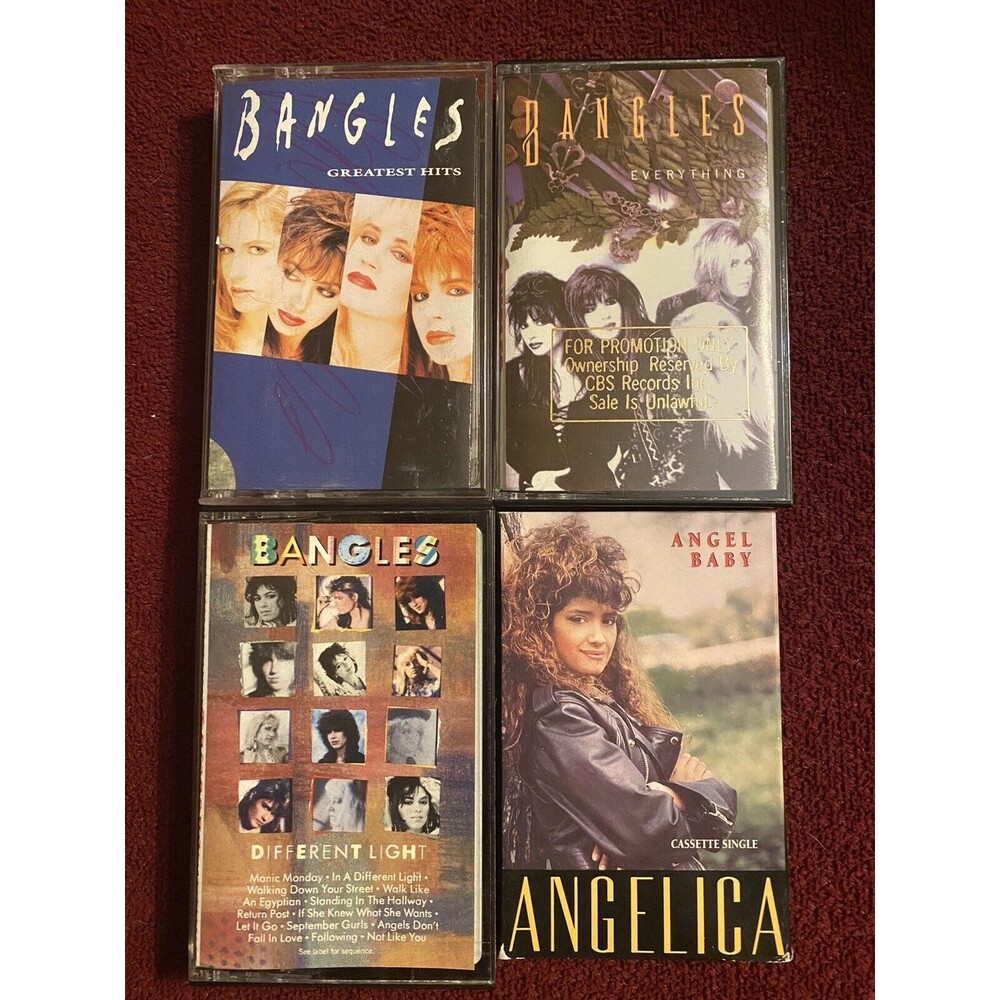 4 cassette tapes The Bangles +